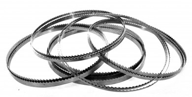 Sägeband 1575 mm von 6-10 mm Breite für Bandsägen (Holz) 