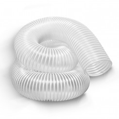 BAMATO Absaugschlauch 80mm mit 2,5 Meter Länge 