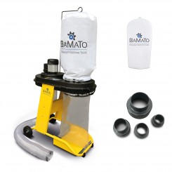 BAMATO Absauganlage AB-550 inkl. Adapter Set und 2. Filtersack 