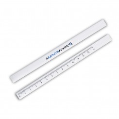 BAMATO Zimmermannsbleistift weiß mit Aufdruck #BAMATOPOWER 