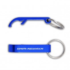 BAMATO Aluminium-Schlüsselanhänger als Flaschenöffner 