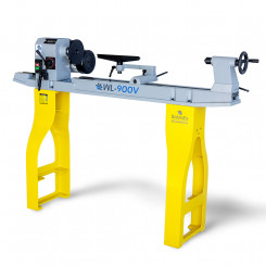 BAMATO Drechselmaschine WL-900V mit drehbarem Spindelstock 