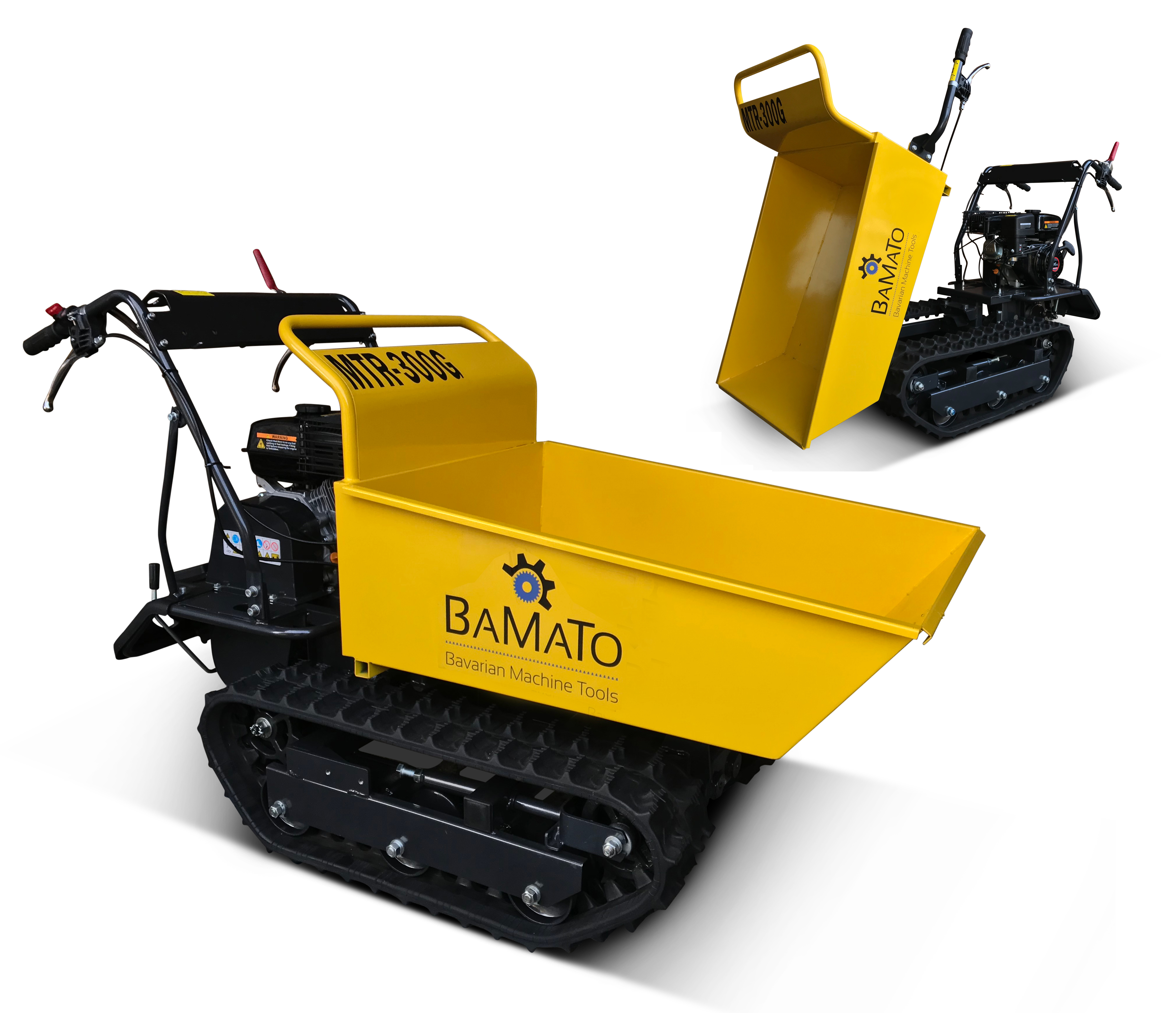 BAMATO Motorschubkarre MTR-500PROS, 215 l, 1-tlg., Minidumper BAMATO Motorschubkarre MTR-500PROS, 215 l, 1-tlg., Minidumper