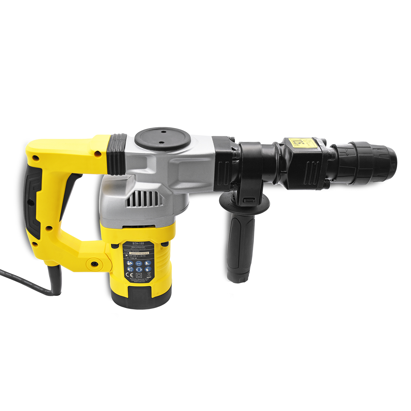 BAMATO | BAMATO Stemmhammer / Abbruchhammer STH-155 mit 7-tlg ...